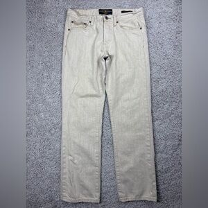 Lucky Brand Men's Straight Jeans - Light Cream